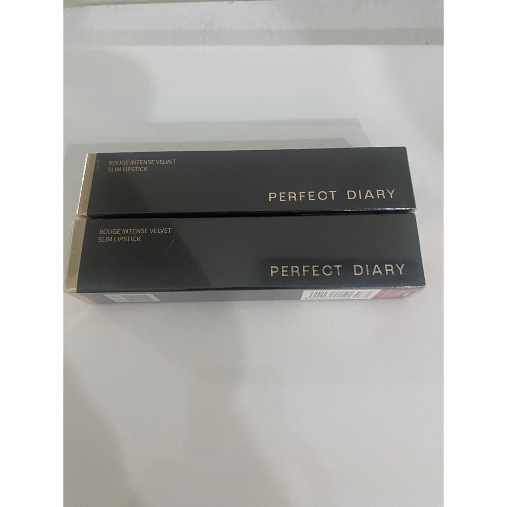 Perfect Diary Rough Intense Velvet Slim Lipstick Lot Of 2 L03 & L04 Makeup